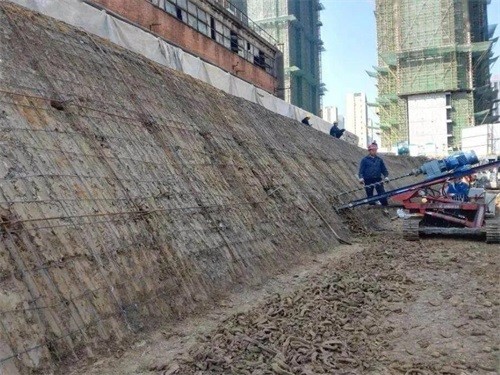 宁南建筑边坡支护